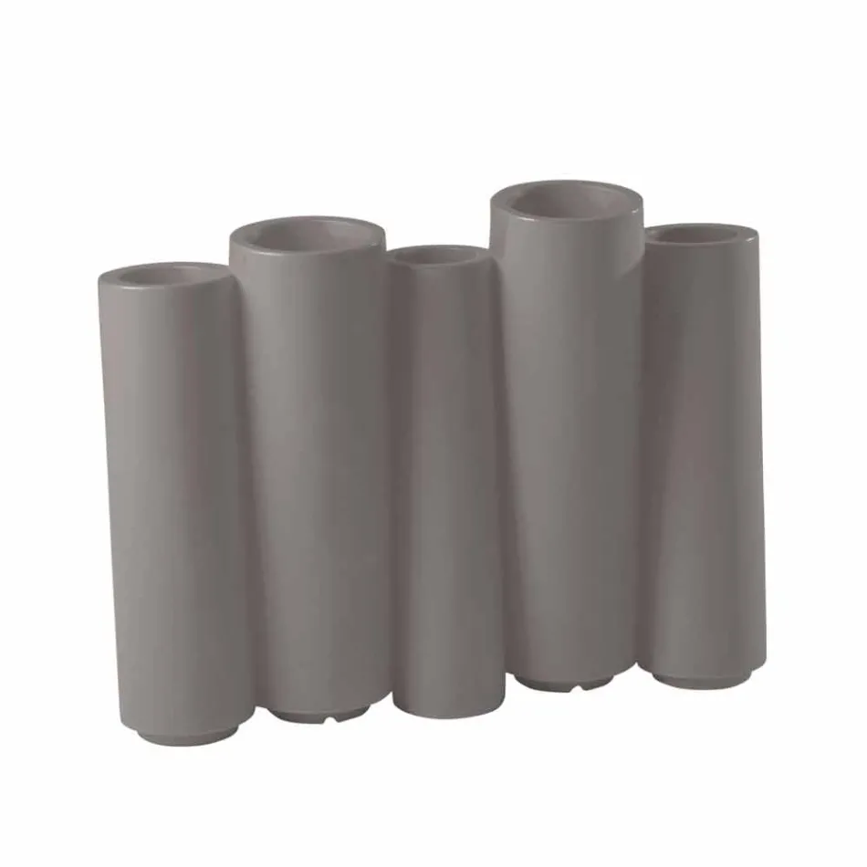 Vazo dekorative me ngjyra Slide Bamboo dizajn modern prodhuar në Itali Viadurini