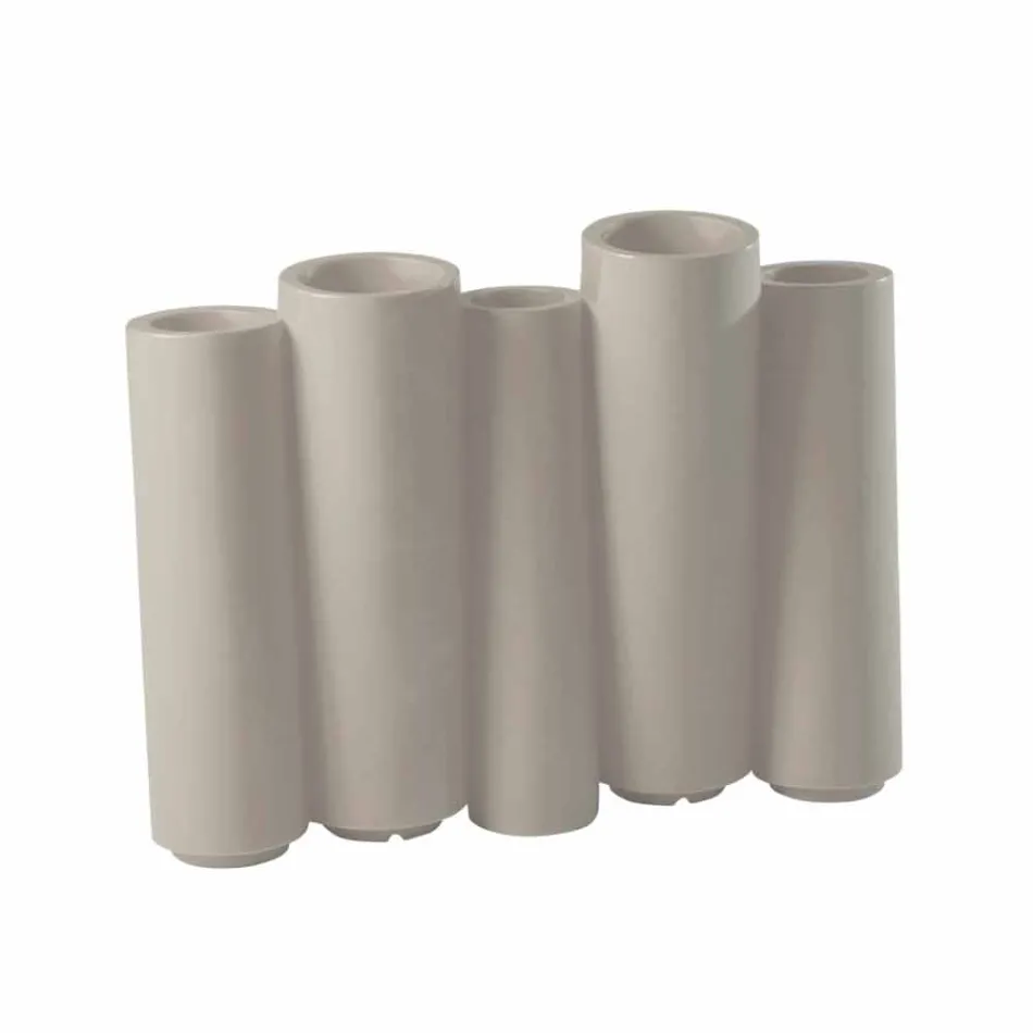 Vazo dekorative me ngjyra Slide Bamboo dizajn modern prodhuar në Itali Viadurini