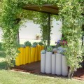 Vazo dekorative në natyrë me dizajn modern Slide Bamboo, prodhuar në Itali