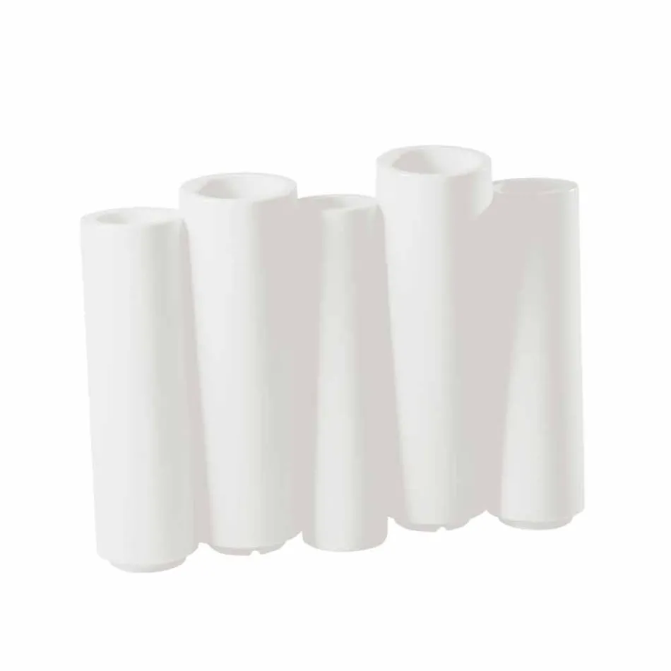 Vazo dekorative me ngjyra Slide Bamboo dizajn modern prodhuar në Itali Viadurini