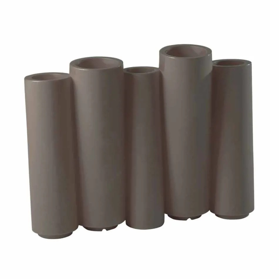 Vazo dekorative me ngjyra Slide Bamboo dizajn modern prodhuar në Itali Viadurini