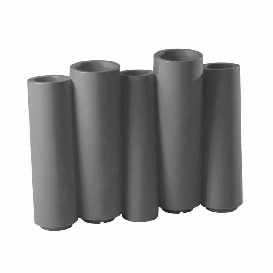 Vazo dekorative me ngjyra Slide Bamboo dizajn modern prodhuar në Itali Viadurini