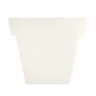 Vazo dekorative me ngjyra Slide Vazo moderne polietileni e prodhuar në Itali Viadurini