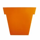 Vazo dekorative me ngjyra Slide Vazo moderne polietileni e prodhuar në Itali Viadurini