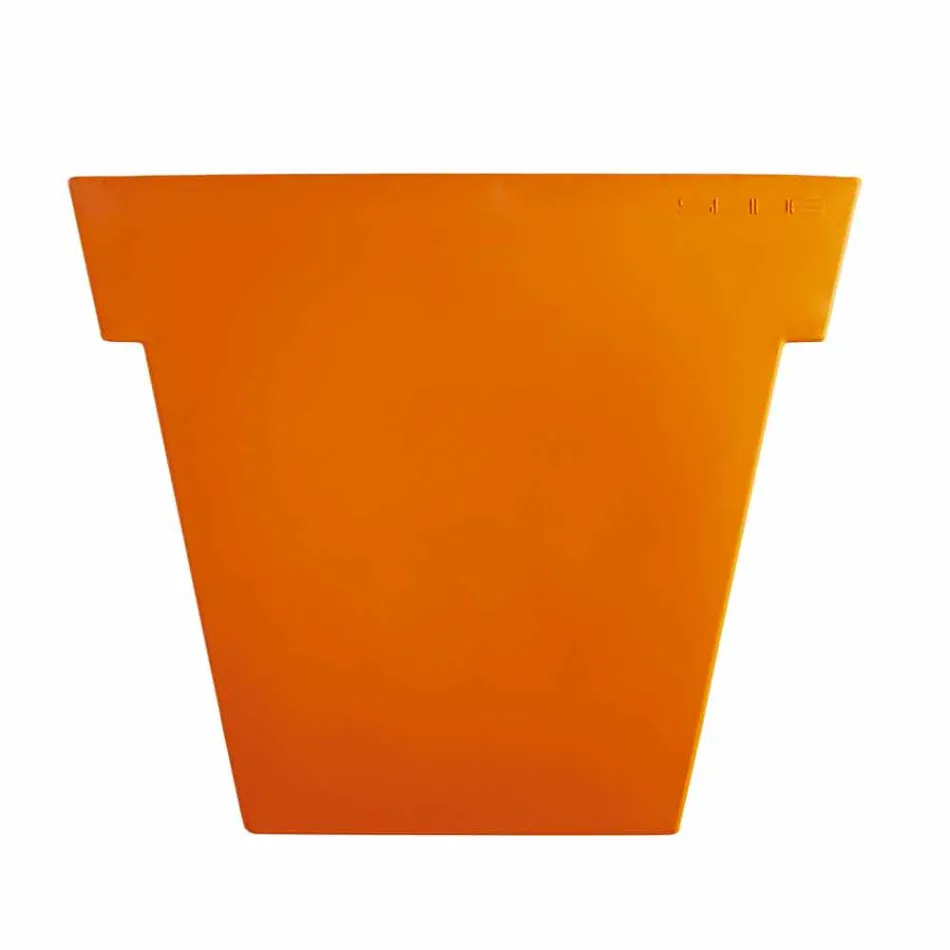 Vazo dekorative me ngjyra Slide Vazo moderne polietileni e prodhuar në Itali Viadurini