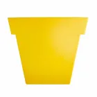 Vazo dekorative me ngjyra Slide Vazo moderne polietileni e prodhuar në Itali Viadurini