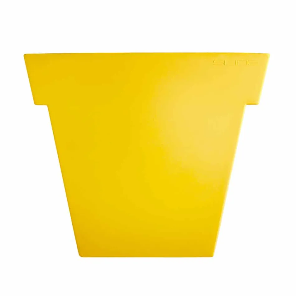 Vazo dekorative me ngjyra Slide Vazo moderne polietileni e prodhuar në Itali Viadurini