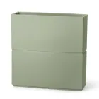 Vazo dekorative e brendshme ne polietileni 2 permasa Made in Italy - Lambo Viadurini