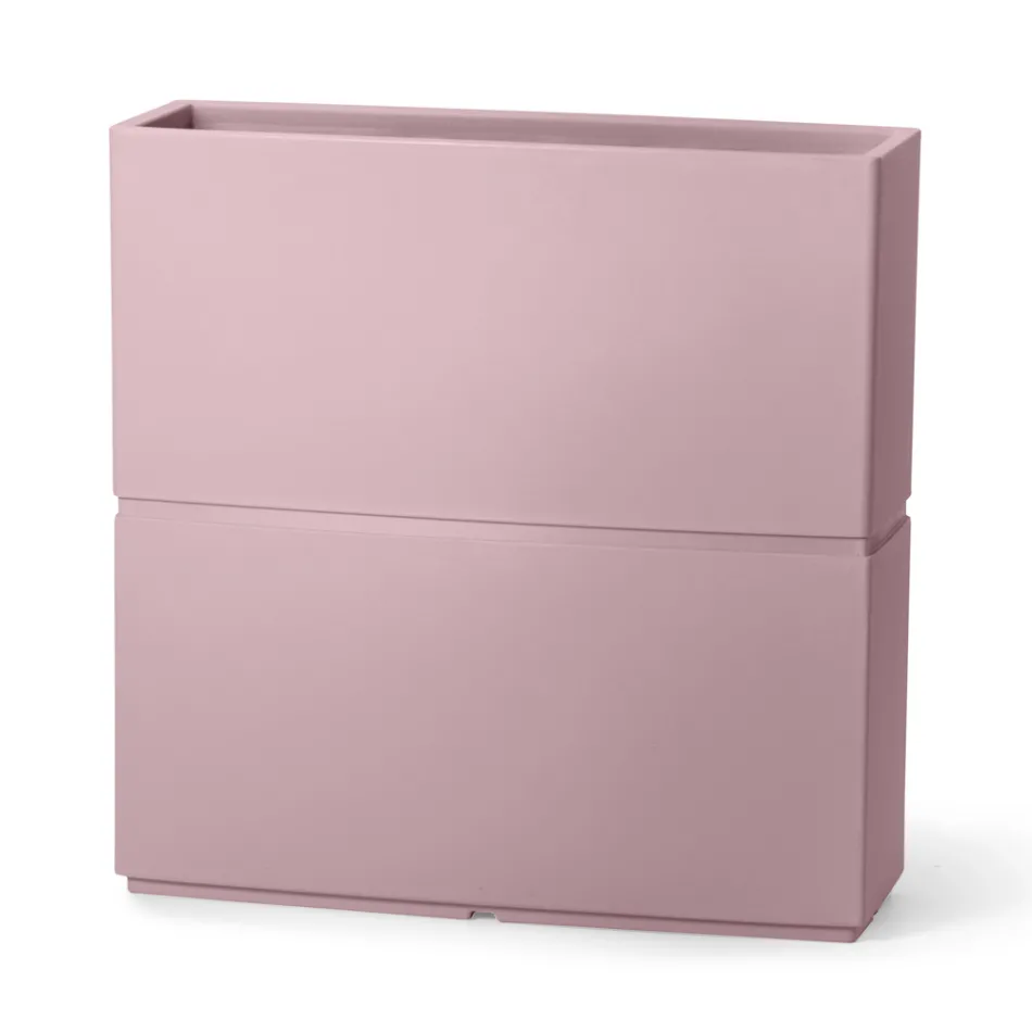 Vazo dekorative e brendshme polietileni 2 përmasa Prodhuar në Itali - Lambo Viadurini