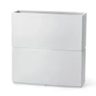 Vazo dekorative per ambiente te brendshme ne polietileni 2 permasa Made in Italy - Lambo Viadurini