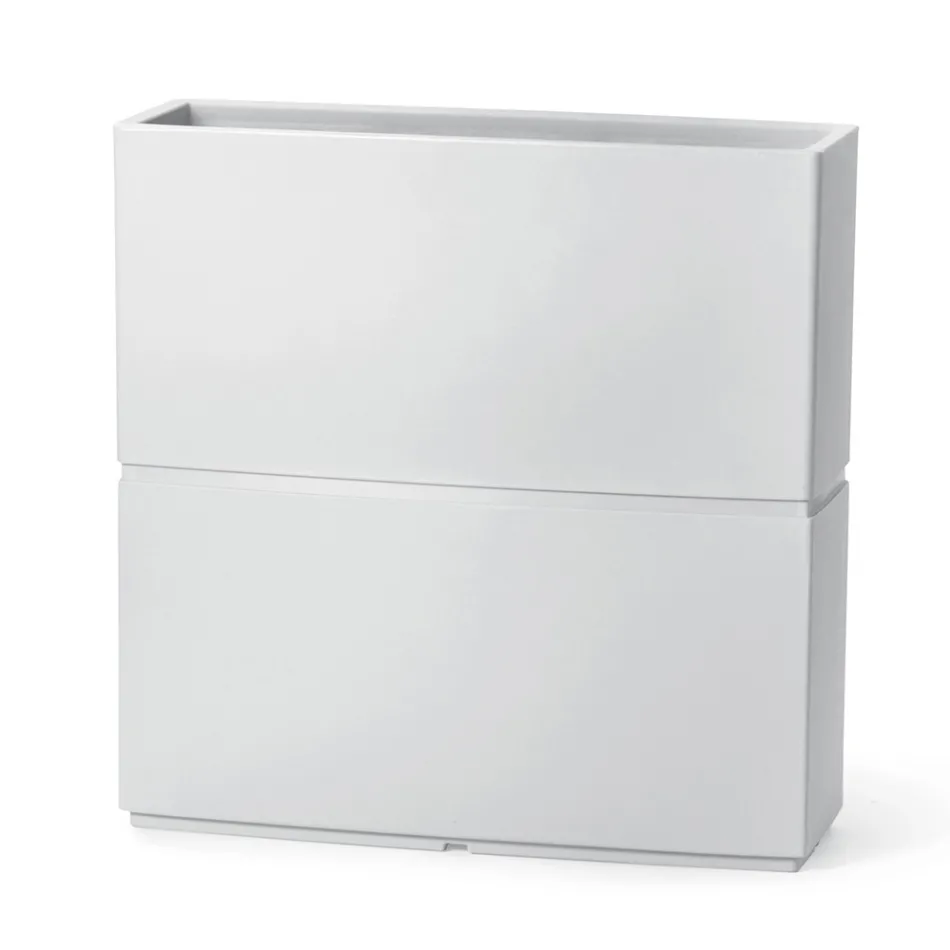 Vazo dekorative per ambiente te brendshme ne polietileni 2 permasa Made in Italy - Lambo Viadurini