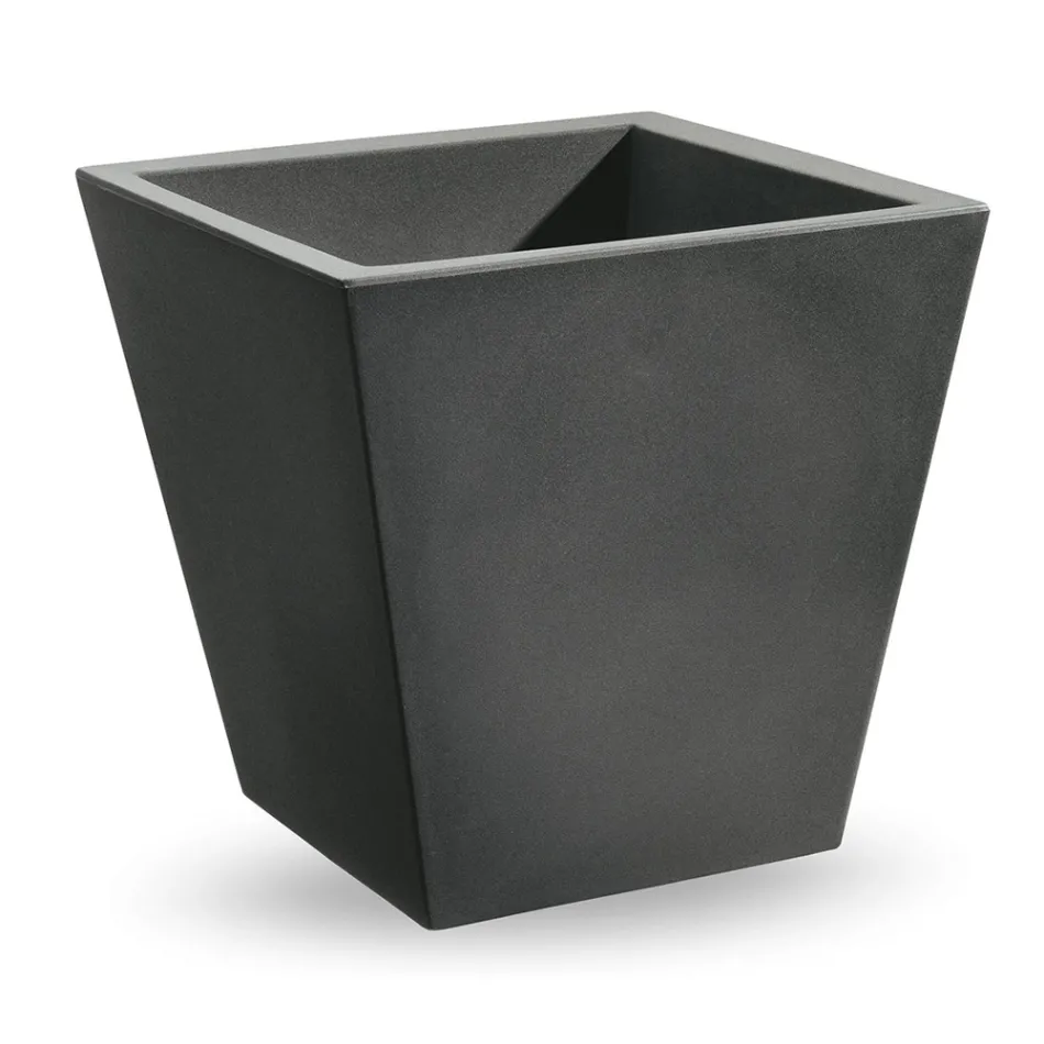 Vazo dekorative për ambiente të brendshme me polietileni me ngjyra Prodhuar në Itali - Mengo Viadurini