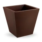 Vazo dekorative për ambiente të brendshme me polietileni me ngjyra Prodhuar në Itali - Mengo Viadurini