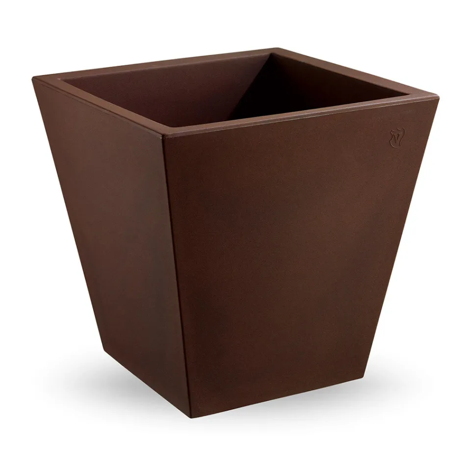 Vazo dekorative për ambiente të brendshme me polietileni me ngjyra Prodhuar në Itali - Mengo Viadurini