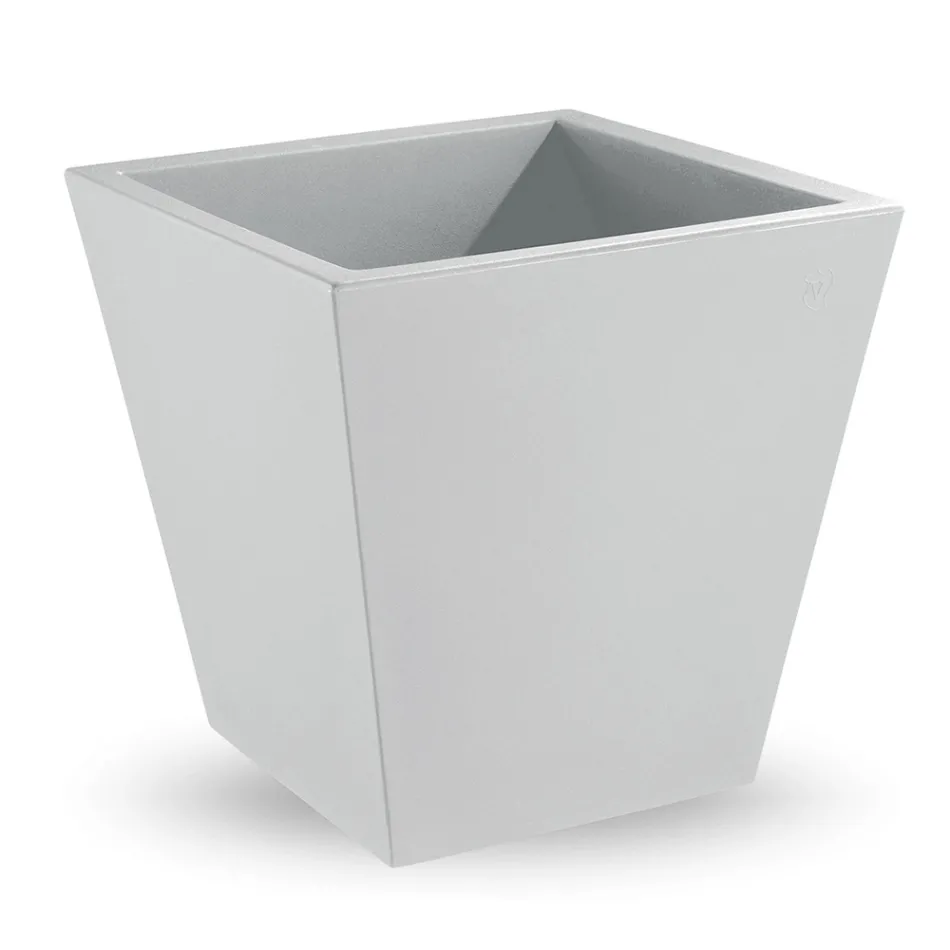 Vazo dekorative për ambiente të brendshme me polietileni me ngjyra Prodhuar në Itali - Mengo Viadurini