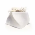 Vazo me Dizajn Dekorativ në Bardiglio ose Mermer Carrara Prodhuar në Itali - Prisma Viadurini