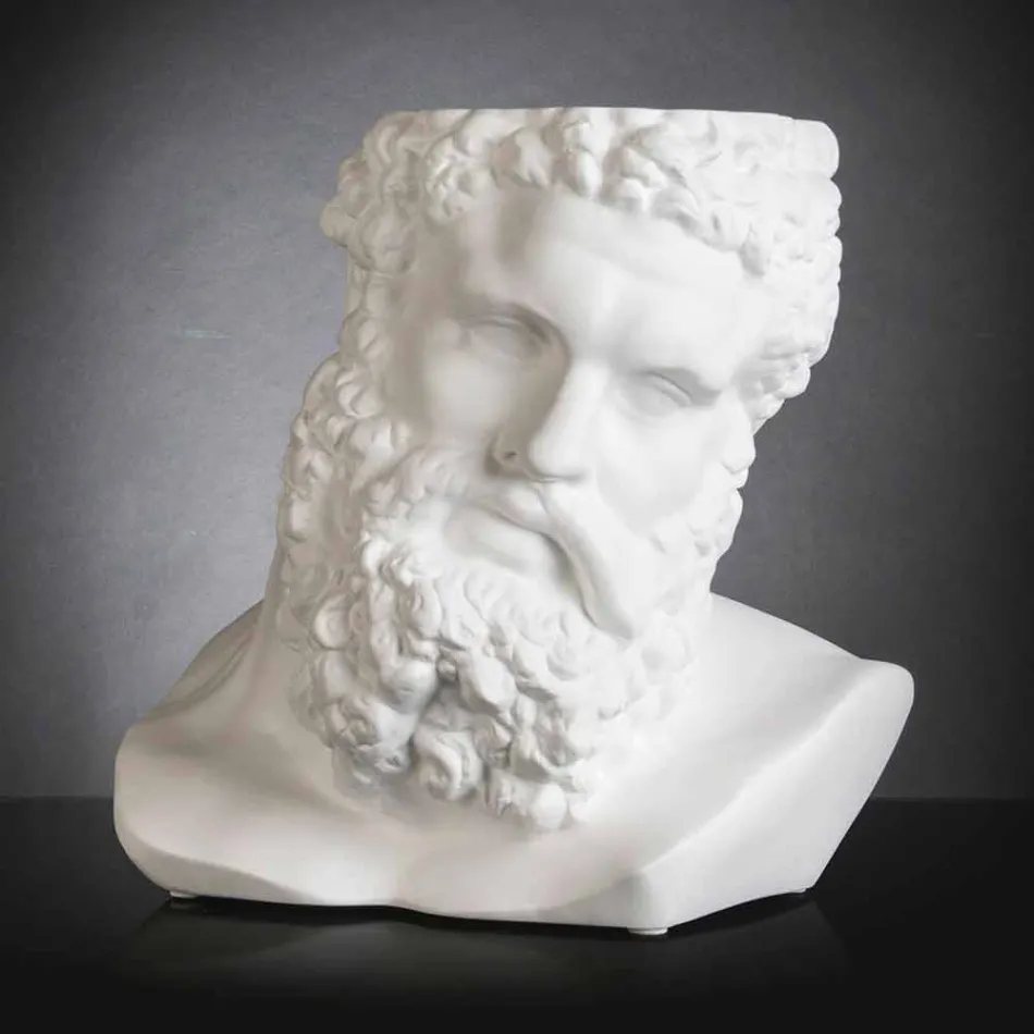 Vazo dekorative qeramike me ngjyra të bëra me dorë prodhuar në Itali - Maciste Viadurini