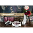 Vazo dekorative moderne e mermerit të bardhë Carrara, e bërë në Itali - Kajro Viadurini