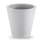 Vazo dekorative polietileni me ngjyrë të rrumbullakët Prodhuar në Itali - Mengo Viadurini