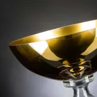 Vazo prej xhami në lulëzim dekorativ, e punuar me dorë në Itali - Serena Viadurini