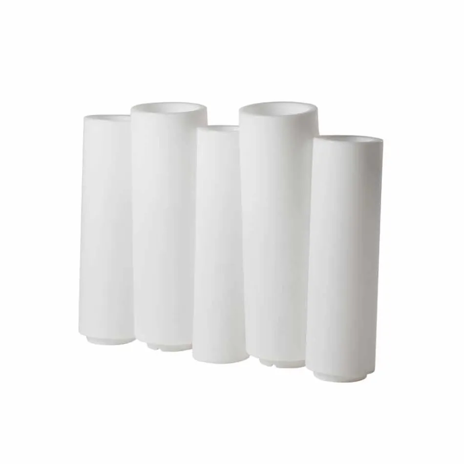 Vazo e ndritshme dekorative Slide Bamboo me dizajn modern prodhuar ne Itali Viadurini