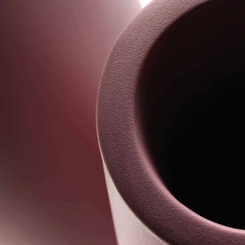 Vazo dekorative polietileni dekorative e prodhuar në Itali Dizajn - Nadai Viadurini