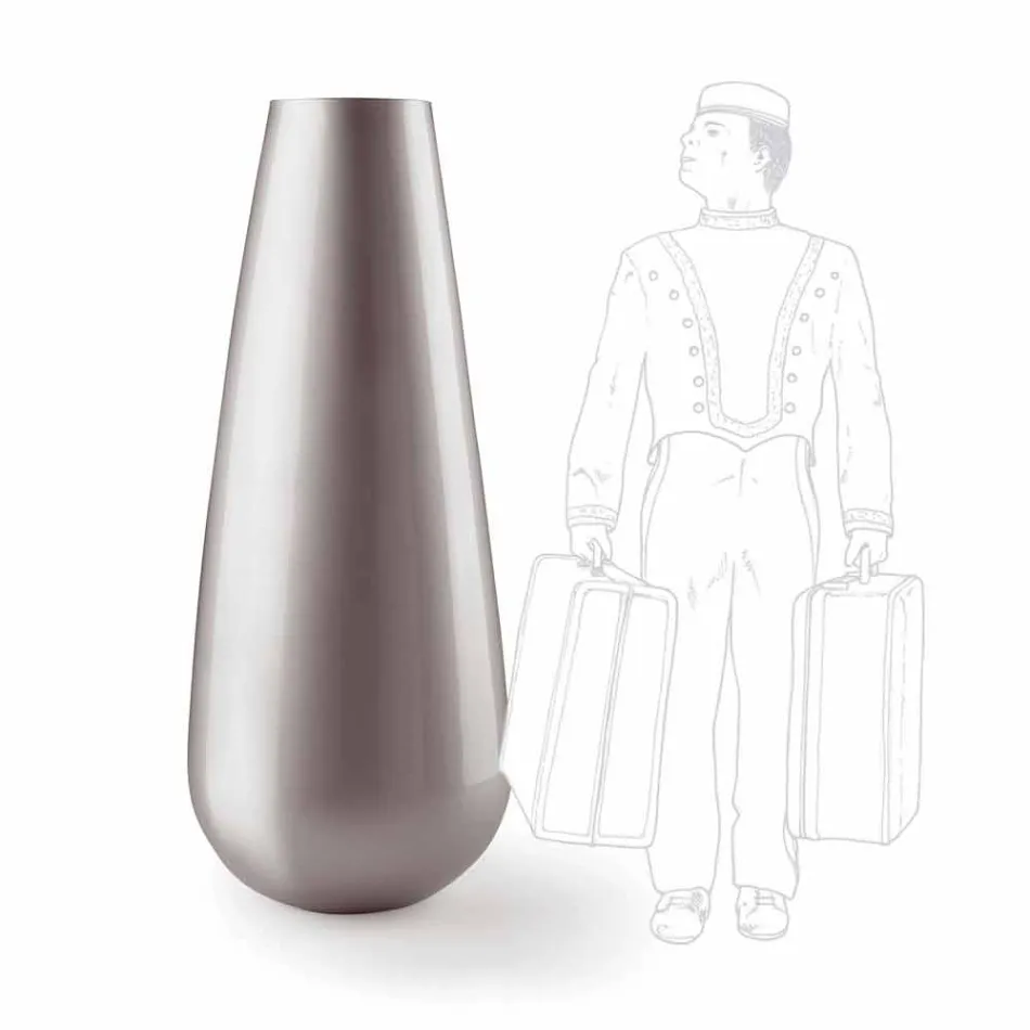 Vazo për Dizajn Dekorativ në Jashtë në Polietileni Prodhuar në Itali - Menea Viadurini