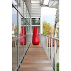 Vazo për Dizajn Dekorativ në Jashtë në Polietileni Prodhuar në Itali - Menea Viadurini