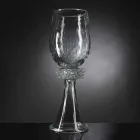 Vazo elegante e brendshme në xham me lulëzim Murano prodhuar në Itali - Koperniku Viadurini