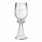 Vazo elegante e brendshme në xham me lulëzim Murano prodhuar në Itali - Koperniku Viadurini