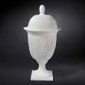 Vazo elegante shtëpie qeramike prodhuar me dorë prodhuar në Itali - Napoleone