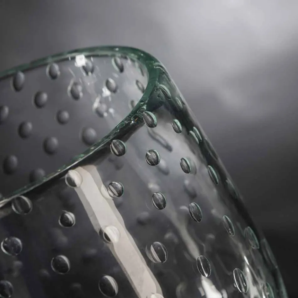 Vazo elegante e brendshme në xham Murano prodhuar në Itali - Copernicus Viadurini