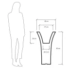 Vazo me lule kopshti në polietileni me ngjyra Prodhuar në Itali - Tremont Viadurini