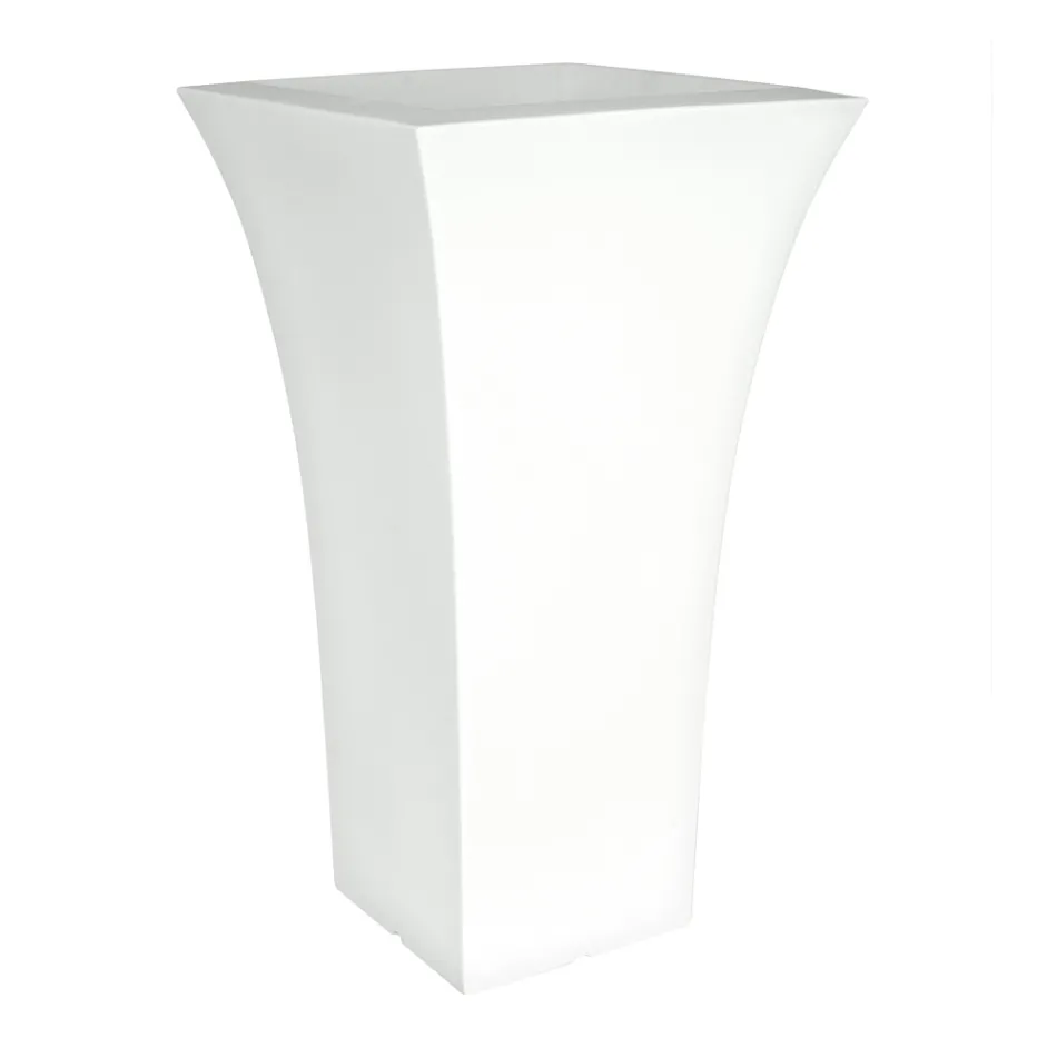 Vazo me lule kopshti në polietileni me ngjyra Prodhuar në Itali - Tremont Viadurini