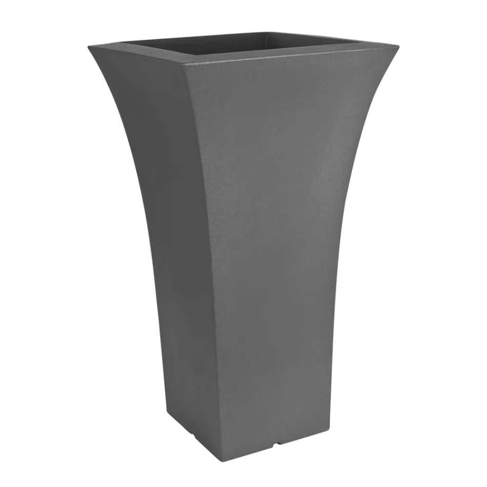 Vazo me lule kopshti në polietileni me ngjyra Prodhuar në Itali - Tremont Viadurini