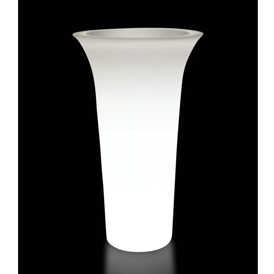 Mbjellëse e rrumbullakët e kopshtit në polietileni Prodhuar në Itali - Tremont Viadurini