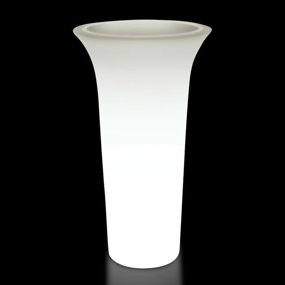 Mbjellëse e rrumbullakët e kopshtit në polietileni Prodhuar në Itali - Tremont Viadurini