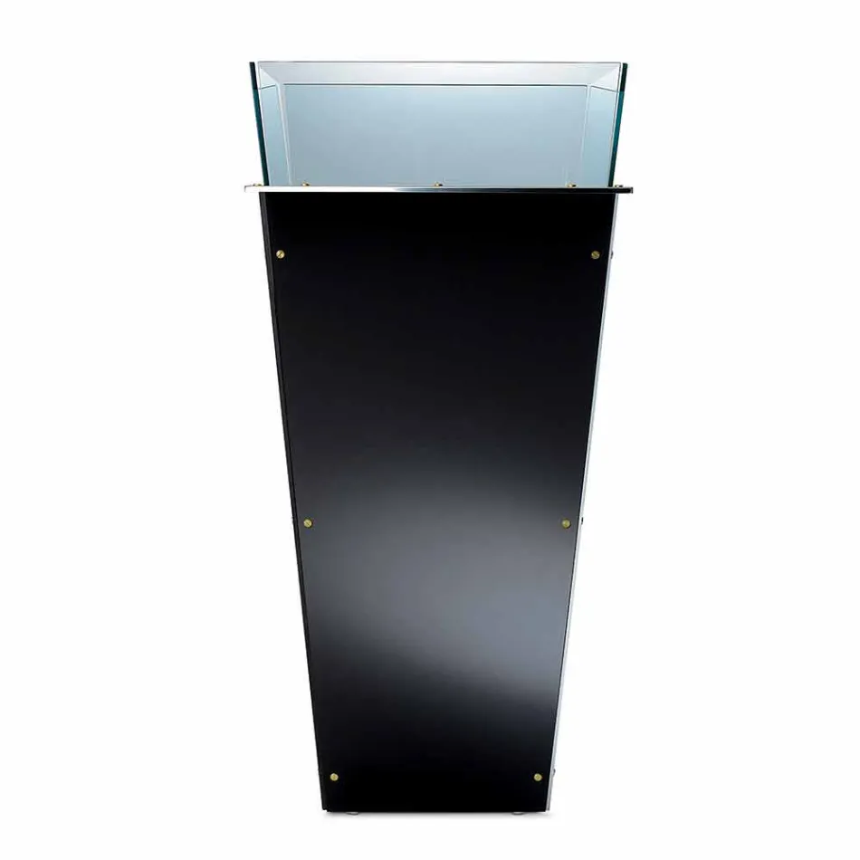 Vazo e pavarur në xham dhe panele të këmbyeshëm 3 Dimensionet - Ghenna Viadurini