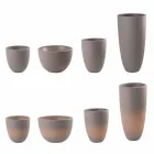 Vazo e ndriçuar Plastike me ngjyra të jashtme dhe të brendshme me dizajn modern - Svasostar Viadurini