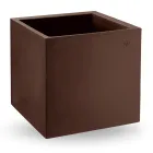 Vazo në formë kubike polietileni me ngjyrë Prodhuar në Itali - Tonello Viadurini