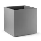 Vazo me ngjyrë polietileni në formë kubike e prodhuar në Itali - Tonello Viadurini