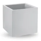 Vazo në formë kubike polietileni me ngjyrë Prodhuar në Itali - Tonello Viadurini