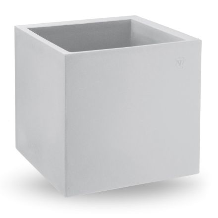 Vazo në formë kubike polietileni me ngjyrë Prodhuar në Itali - Tonello Viadurini