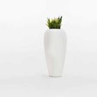 Vazo e ndritshme në natyrë në polietileni me dizajn modern - Lëkura nga Myyour Viadurini