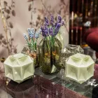 Vazo prej xhami moderne shtëpie e punuar me dorë në Itali - Eagle Viadurini