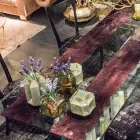 Vazo prej xhami moderne shtëpie e punuar me dorë në Itali - Eagle Viadurini