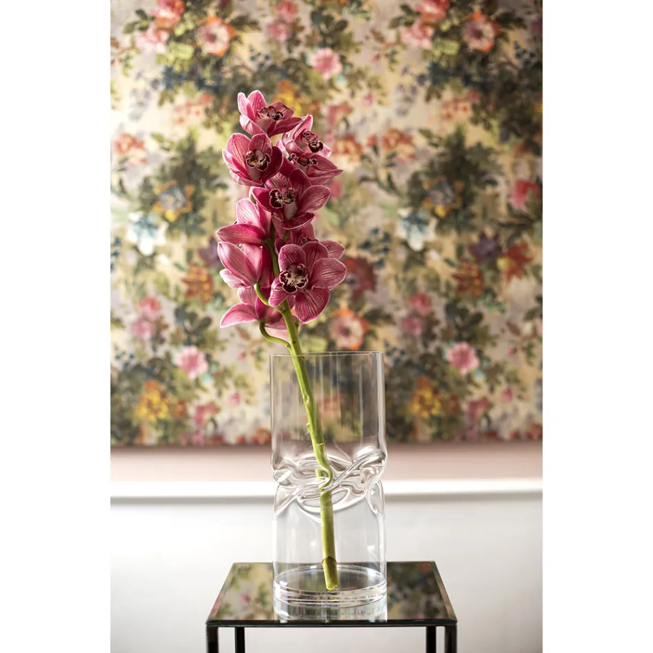 Vazo moderne të përdredhura me kristal akrilik me dekorime të ndryshme - cigare Viadurini