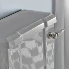 Vazë Klasike Monoblock Veshje në Qeramikë të Bardhë e bërë në Itali - Marwa Viadurini