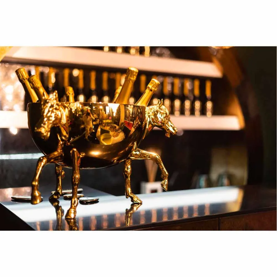 Vazo dekorative shtëpie në qeramikë të bardhë ose ari 24k prodhuar në Itali - Xhaka Viadurini