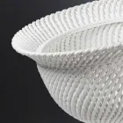 Vazo qeramike zbukuruese shtëpie e punuar me dorë në Itali - Napoleon Viadurini